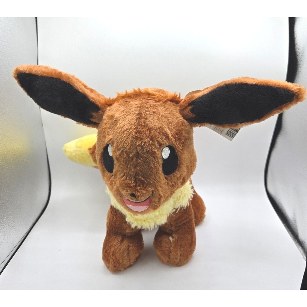 NWT Build a Bear Pokemon Eevee 17" Plush BABW